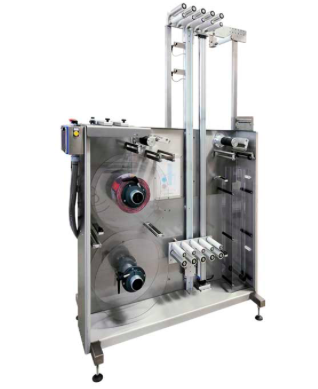 落地式标签料架-中心导柱-套标机螺杆