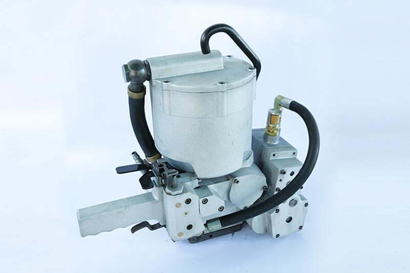 气动钢带打包机维修保养气动马达更换