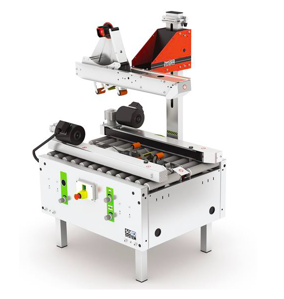 丹麦进口SOCO封箱机维修保养传输皮带更换