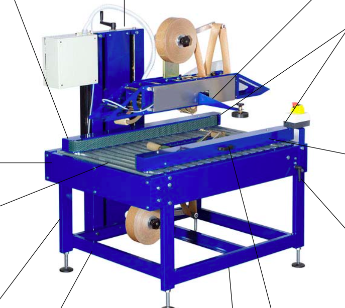 湿水牛皮纸封箱机水槽
