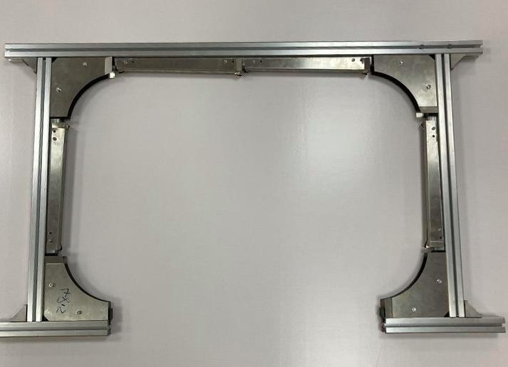 水平打包机送带槽