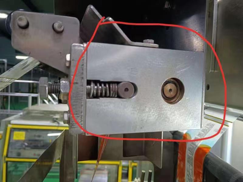 中国台湾劲皇套标机标签供料轮侧板